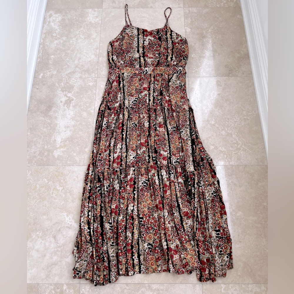Free People Floral Maxi Dress